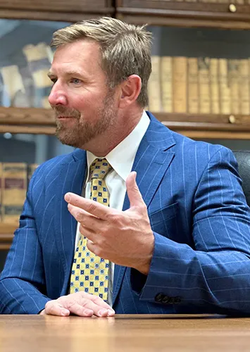 Matthew Pearson practicing law